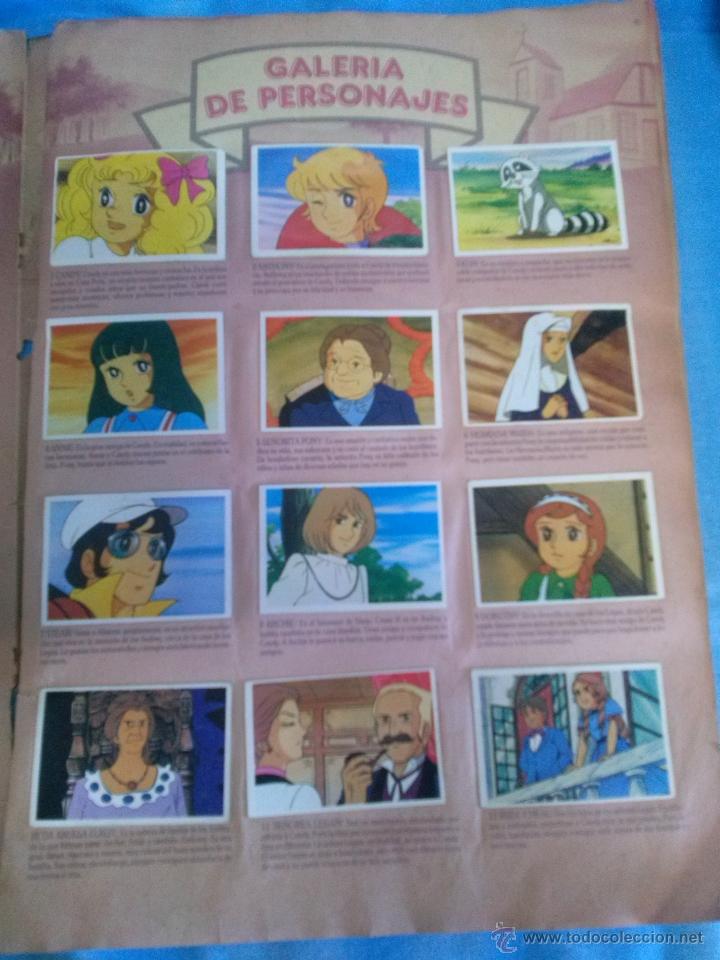 Coleccionismo cromos antiguos: ALBUM INCOMPLETO CANDY CANDY - Foto 2