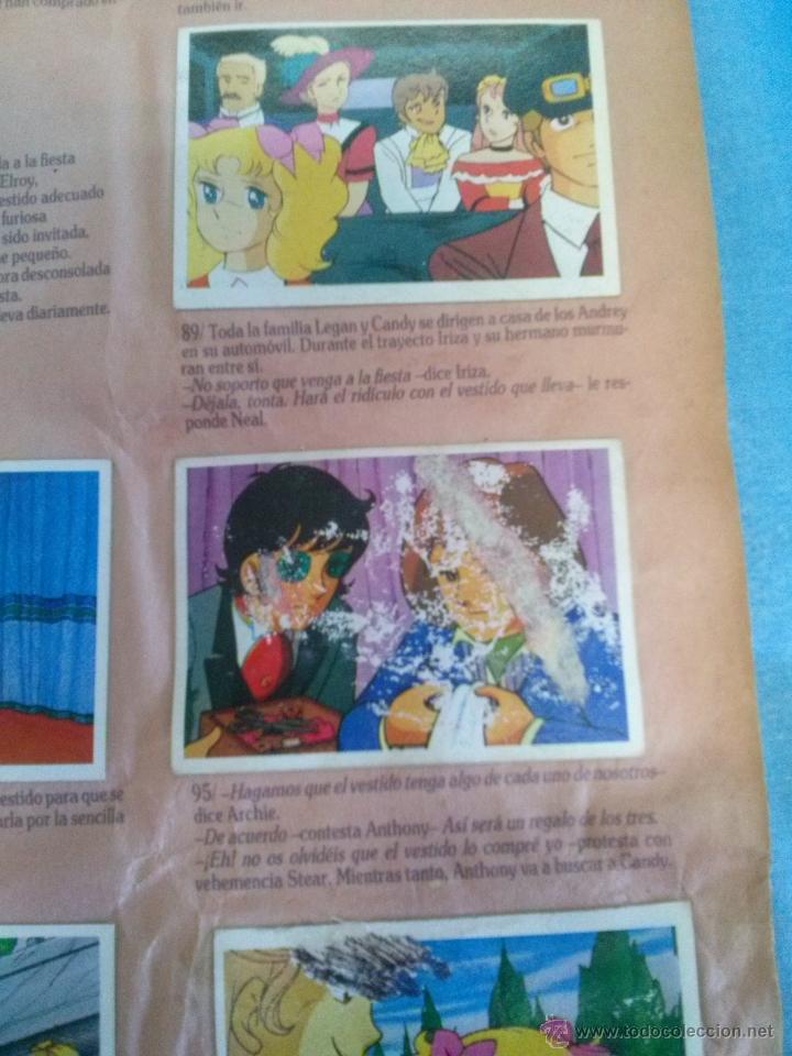 Coleccionismo cromos antiguos: ALBUM INCOMPLETO CANDY CANDY - Foto 6