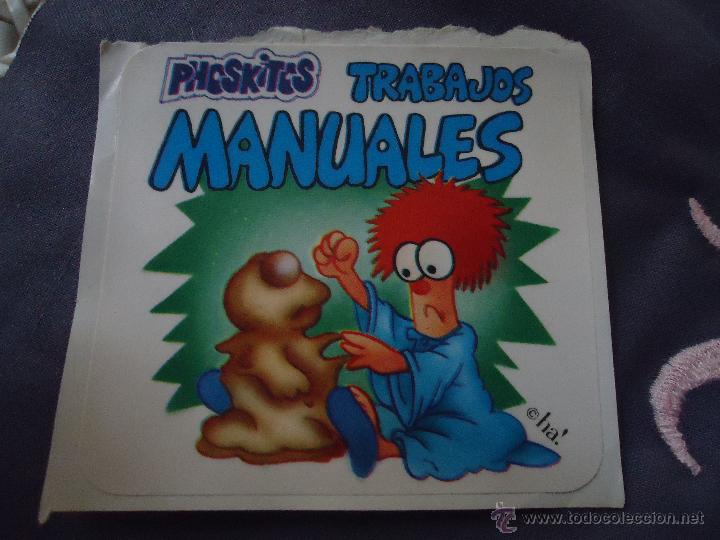 Coleccionismo cromos antiguos: CROMO ADHESIVO Pegatina PHOSKITOS - PEQUE&Ntilde;ECOS