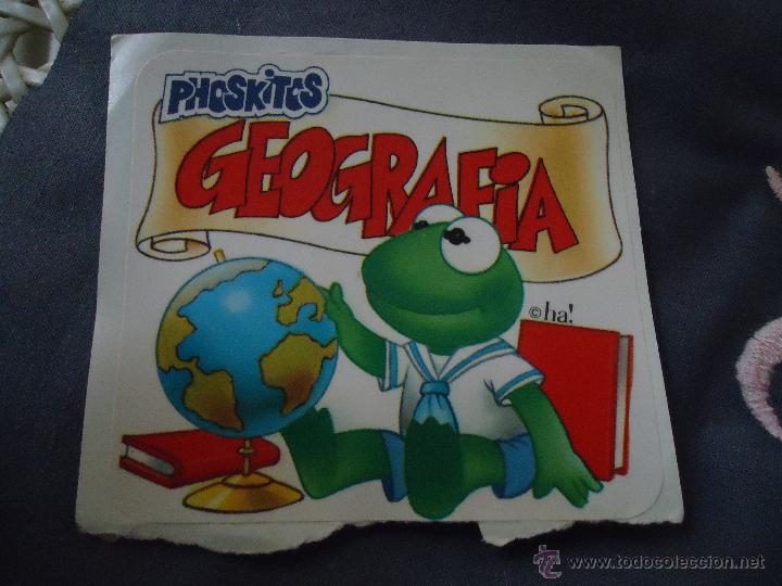 Coleccionismo cromos antiguos: CROMO ADHESIVO Pegatina PHOSKITOS - PEQUE&Ntilde;ECOS