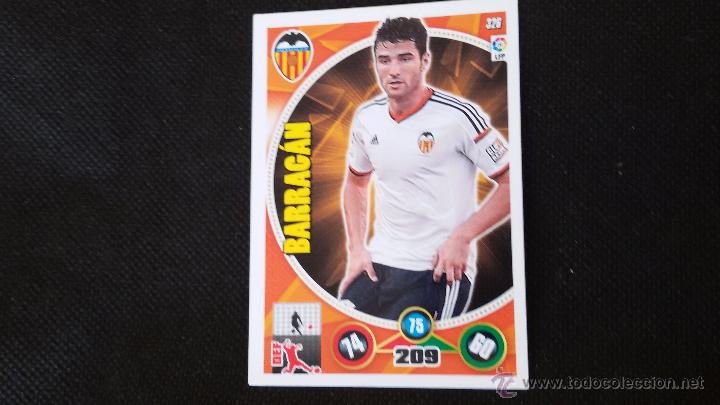 Coleccionismo cromos antiguos: Cromo liga bbva 2014 15 - BARRAG&Aacute;N - Foto 1