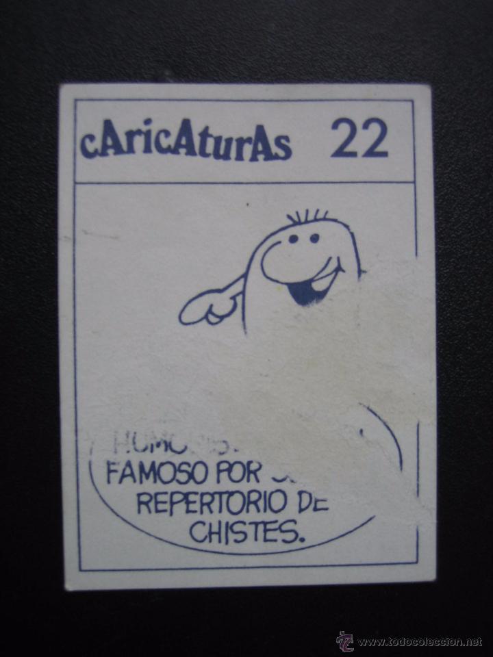 Coleccionismo cromos antiguos: Cromo pegatina de caricaturas - Foto 2