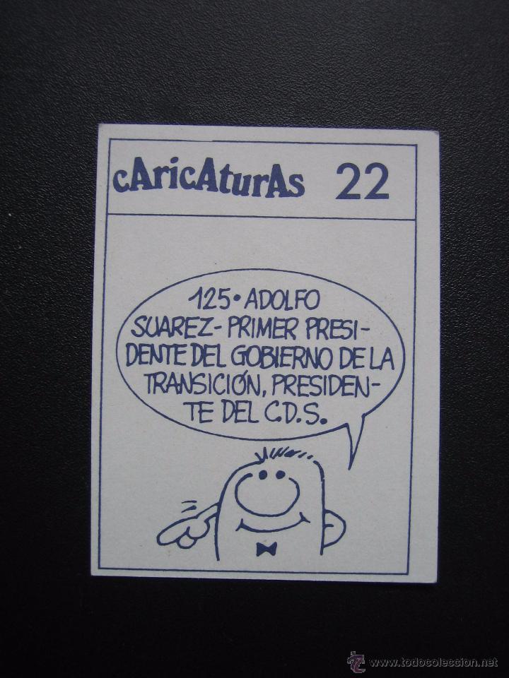 Coleccionismo cromos antiguos: Cromo pegatina de caricaturas - Foto 2