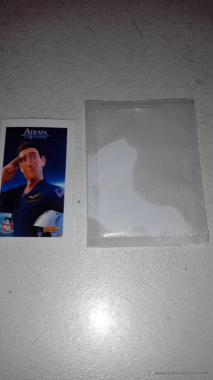 Coleccionismo cromos antiguos: ATRAPA LA BANDERA - scott goldwing - RISI - GUSANITOS - Foto 1