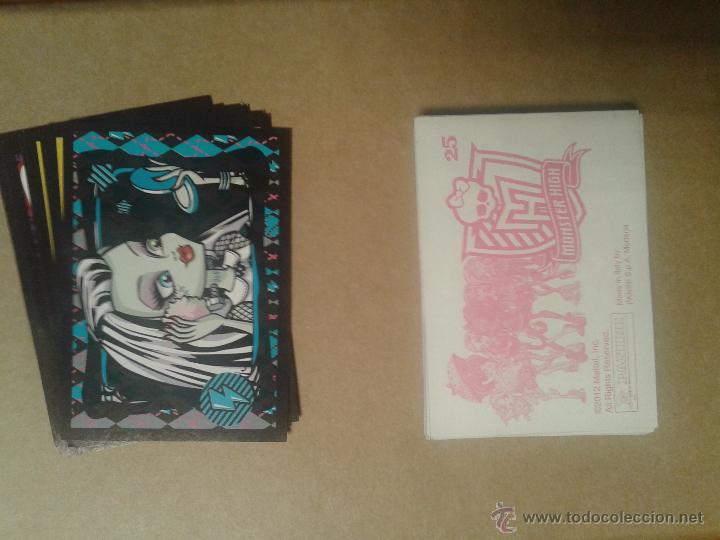 Coleccionismo cromos antiguos: MONSTER HIGH - LOTE DE 22 CROMOS - Foto 1