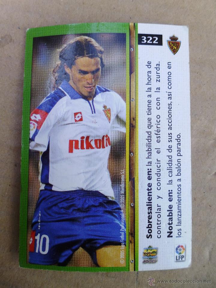 Coleccionismo cromos antiguos: REAL ZARAGOZA  SAVIO 2005 - Foto 2