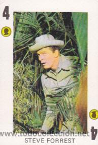 Coleccionismo cromos antiguos: CROMO CARTA EDICIONES ANCEO STEVE FORREST - Foto 1