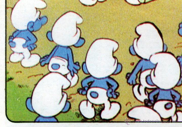 Coleccionismo cromos antiguos: LOS PITUFOS - CROMO N&ordm; 96 - PANINI - NUNCA PEGADO. - Foto 1