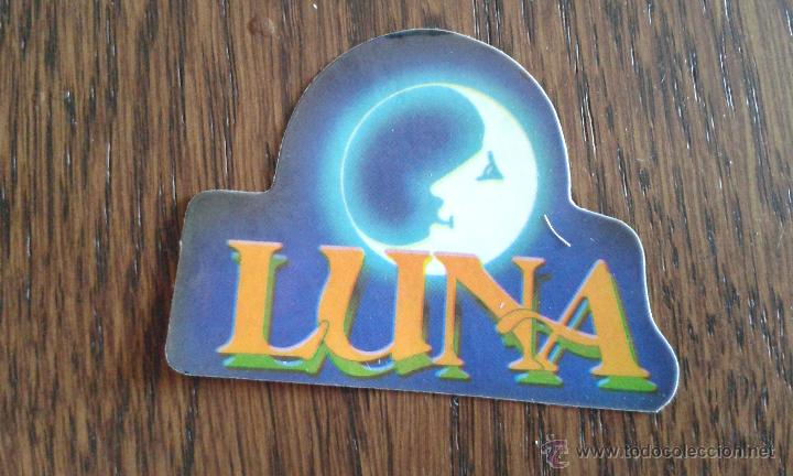 Colecionismo Cromos antigos: cromo troquelado de Panrico, a&ntilde;os 80. luna