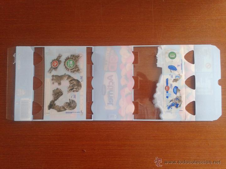 Coleccionismo cromos antiguos: ACTIMEL - PEGATINAS CON ENVOLTORIO ORIGINAL - Foto 1