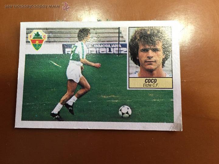 Coleccionismo cromos antiguos: liga 84 85 este coco elche alta - Foto 1