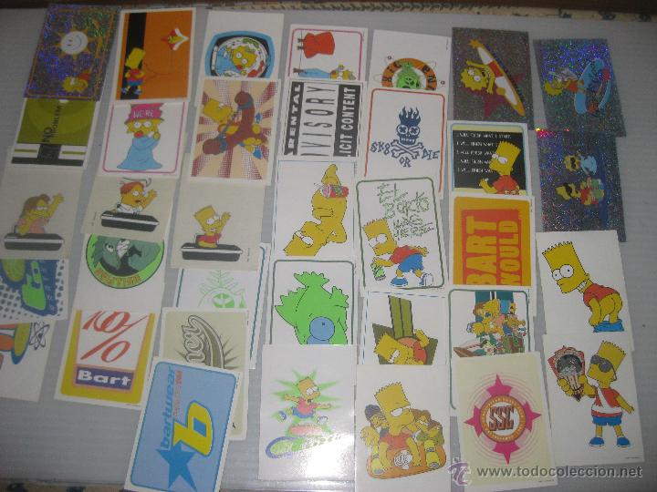 Coleccionismo cromos antiguos: 35 The Simpson 1999. - Foto 1