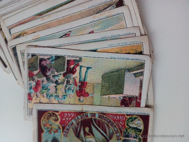 Coleccionismo cromos antiguos: Colecci&oacute;n completa de 100 cromos de Crist&oacute;bal Col&oacute;n - Foto 2