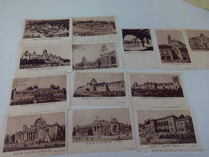Coleccionismo cromos antiguos: 13 cromos de la Exposici&oacute;n Universal de Barcelona - Foto 2