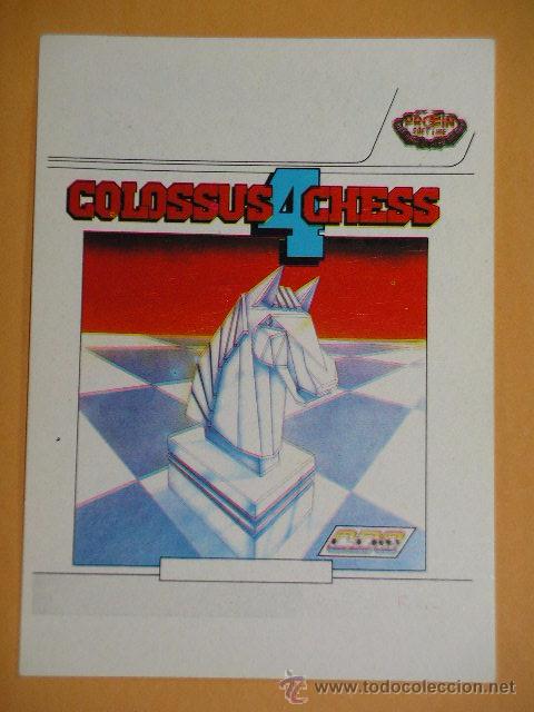 Coleccionismo cromos antiguos: Software Collection cromo n&ordm; 123 sin pegar, Colossus 4 Chess - Foto 1