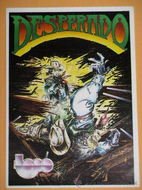Coleccionismo cromos antiguos: Software Collection cromo n&ordm; 55 sin pegar, Desperado - Foto 1