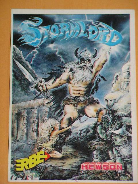 Coleccionismo cromos antiguos: Software Collection cromo n&ordm; 38 sin pegar, Stormlord - Foto 1