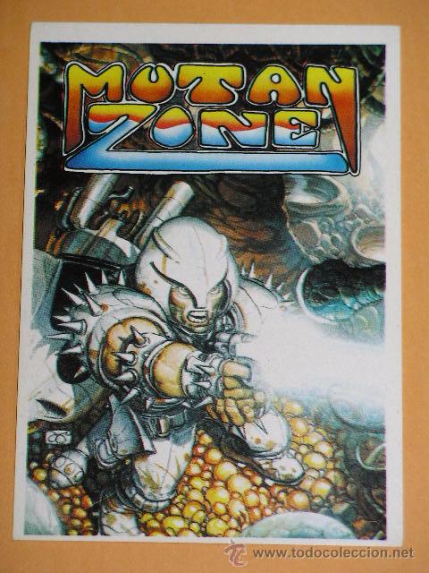 Coleccionismo cromos antiguos: Software Collection cromo n&ordm; 20 sin pegar, Mutan Zone - Foto 1