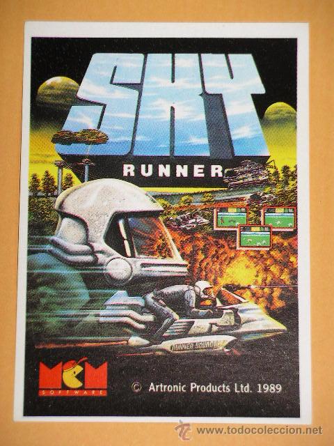 Coleccionismo cromos antiguos: Software Collection cromo n&ordm; 3 sin pegar, Sky Runner - Foto 1