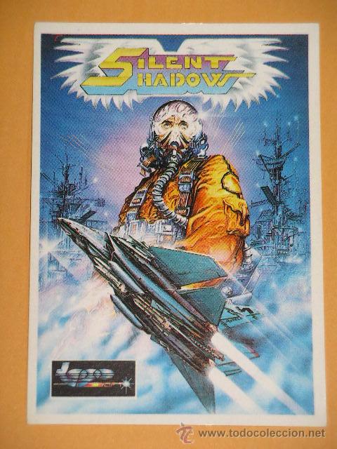 Coleccionismo cromos antiguos: Software Collection cromo n&ordm; 1 sin pegar, Silent Shadow - Foto 1
