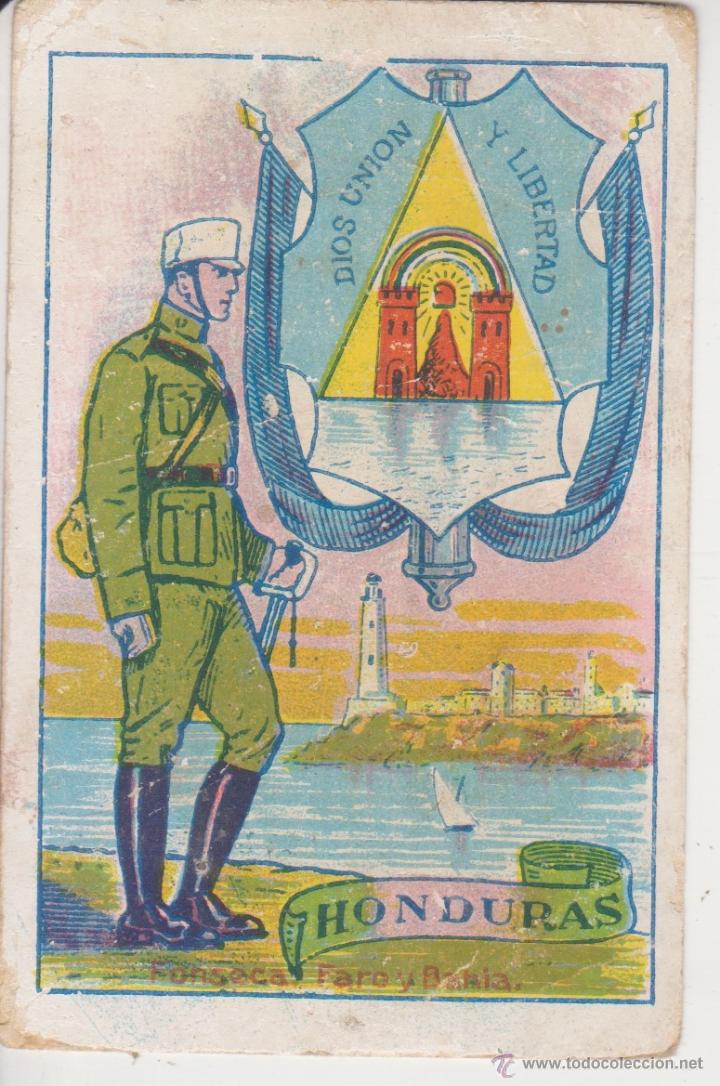 Coleccionismo cromos antiguos: cromo escudos, uniformes y edificios nacionales . HONDURAS . N&ordm; 24 - Foto 1