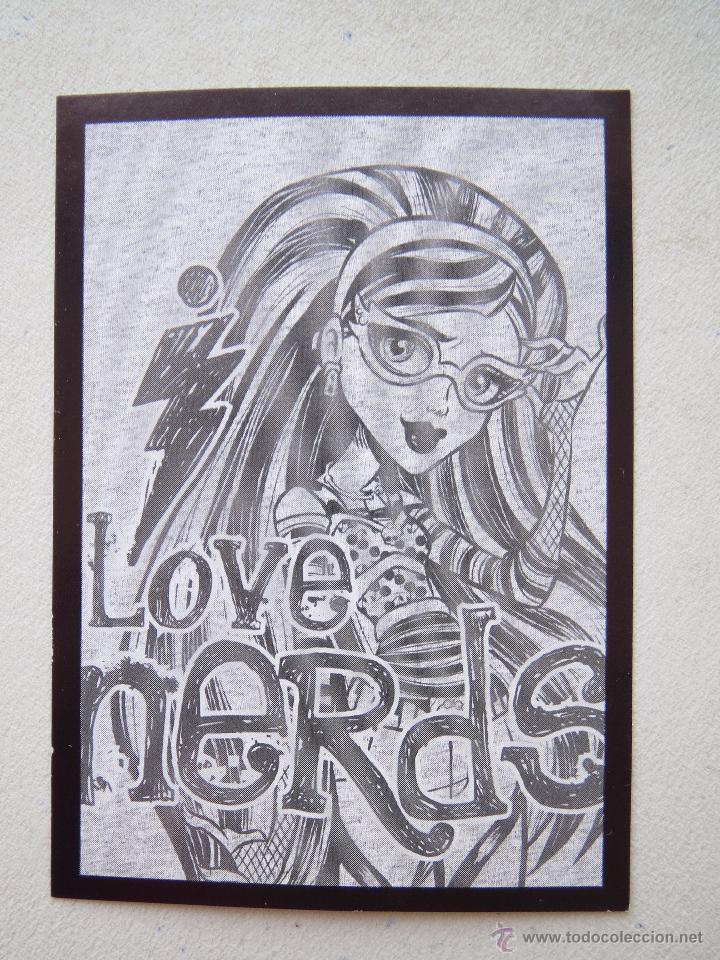 Coleccionismo cromos antiguos: CROMO MONSTER HIGH N&ordm; 127 - EDITORIAL PANINI 2012. - Foto 1