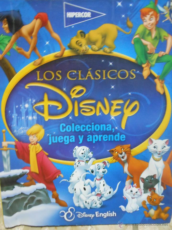 Colecionismo Cromos antigos: 100 CROMOS SUELTOS DEL ALBUM LOS CLASICOS DE DISNEY HIPERCOR 2014 CROMO