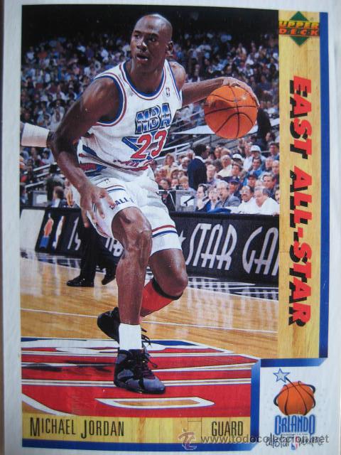 Coleccionismo cromos antiguos: CROMO MICHAEL JORDAN UPPER DECK - Foto 1