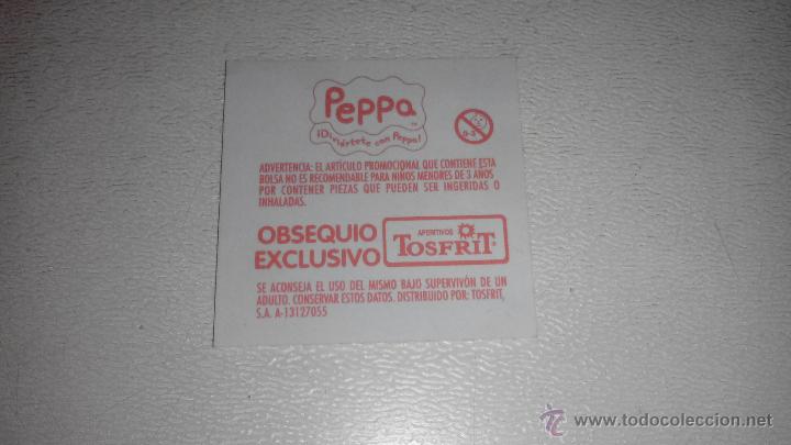 Coleccionismo cromos antiguos: PEPPA - TOSFRIT - Foto 2
