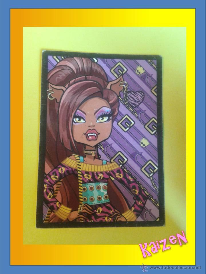 Coleccionismo cromos antiguos: MONSTER HIGH. PANINI 2012. N&ordm; 65 - Foto 1