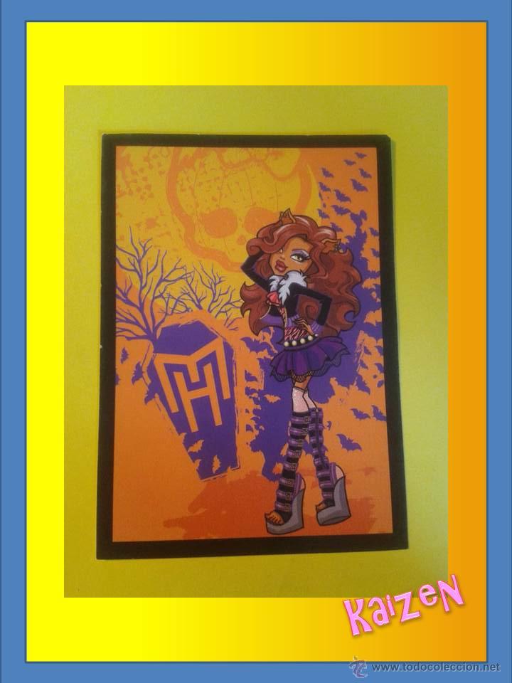 Coleccionismo cromos antiguos: MONSTER HIGH. PANINI 2013. N&ordm; 125 - Foto 1