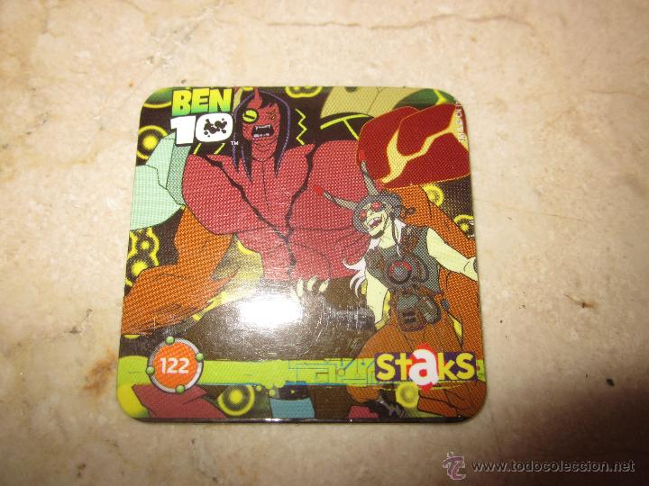 Coleccionismo cromos antiguos: STAKS BEN 10 N&ordm;122 - Foto 1