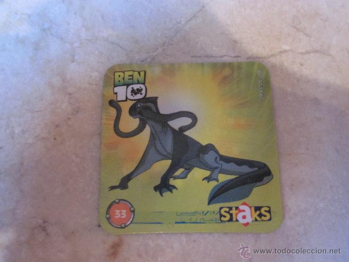 Coleccionismo cromos antiguos: STAKS BEN 10 N&ordm; 33 - Foto 1