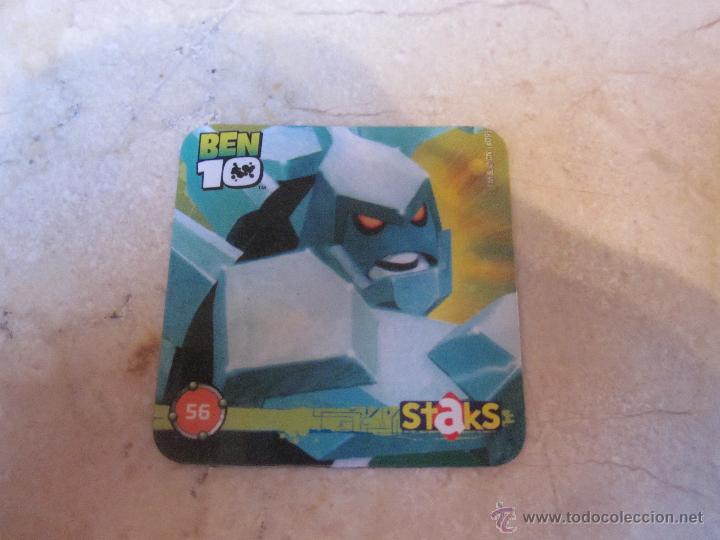 Coleccionismo cromos antiguos: STAKS BEN 10 N&ordm; 56 - Foto 1