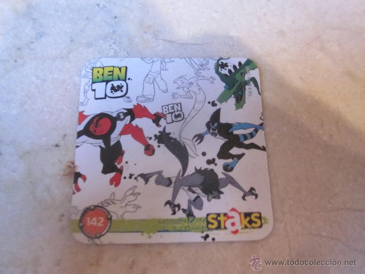 Coleccionismo cromos antiguos: STAKS BEN 10 N&ordm; 142 - Foto 1