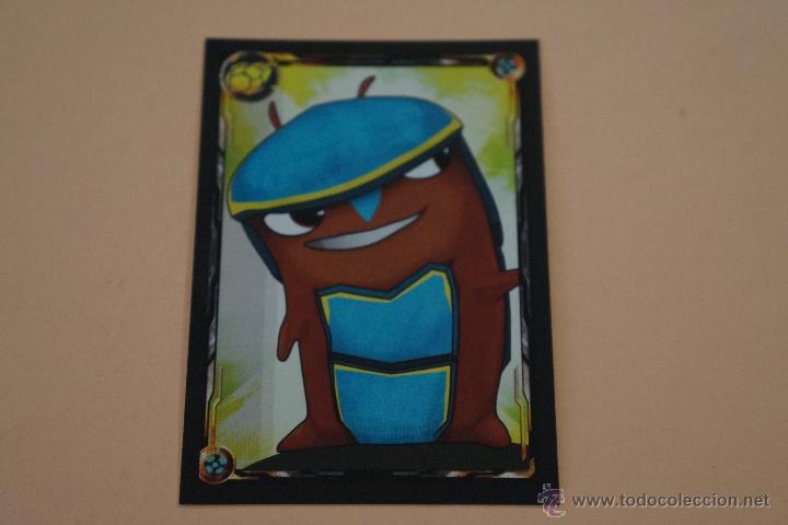 Collectable Antique Stickers: CROMO DE:SLUGTERRA,(SIN PEGAR),N&ordm;36,A&Ntilde;O 2012,DEL ALBUM,SLUGTERRA,DE PANINI