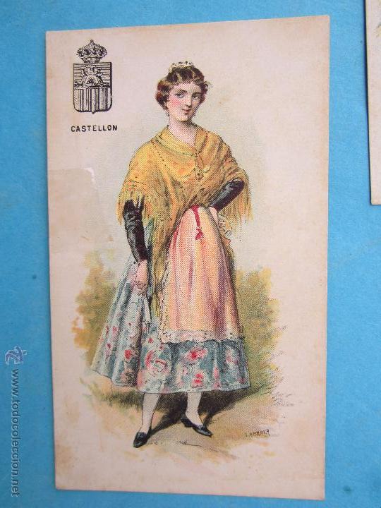 Coleccionismo cromos antiguos: tipos de las 49 provincias de espa&ntilde;a - traje regional
