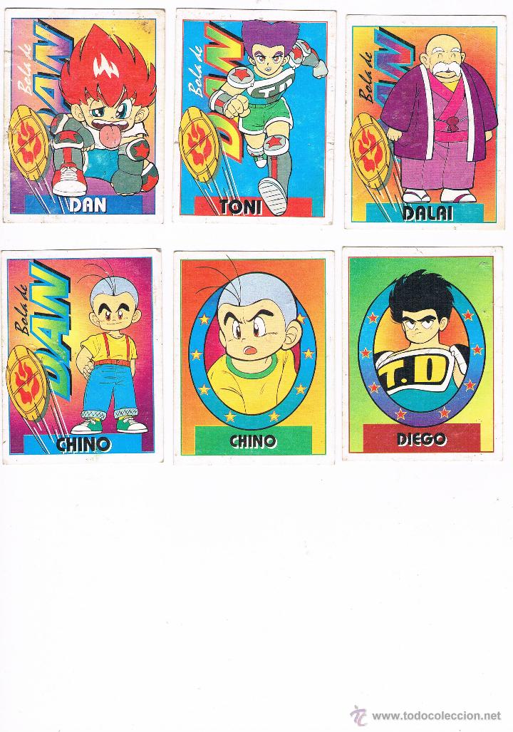 Coleccionismo cromos antiguos: LOTE 15 CROMOS BOLA DE DAN EDICIONES ESTE 1991 **- - Foto 2