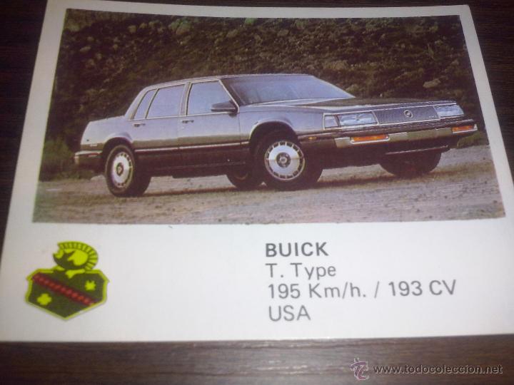 Coleccionismo cromos antiguos: Cromo AUTO 2000 Buick T Type n&ordm; 21 SIN PEGAR - Foto 1