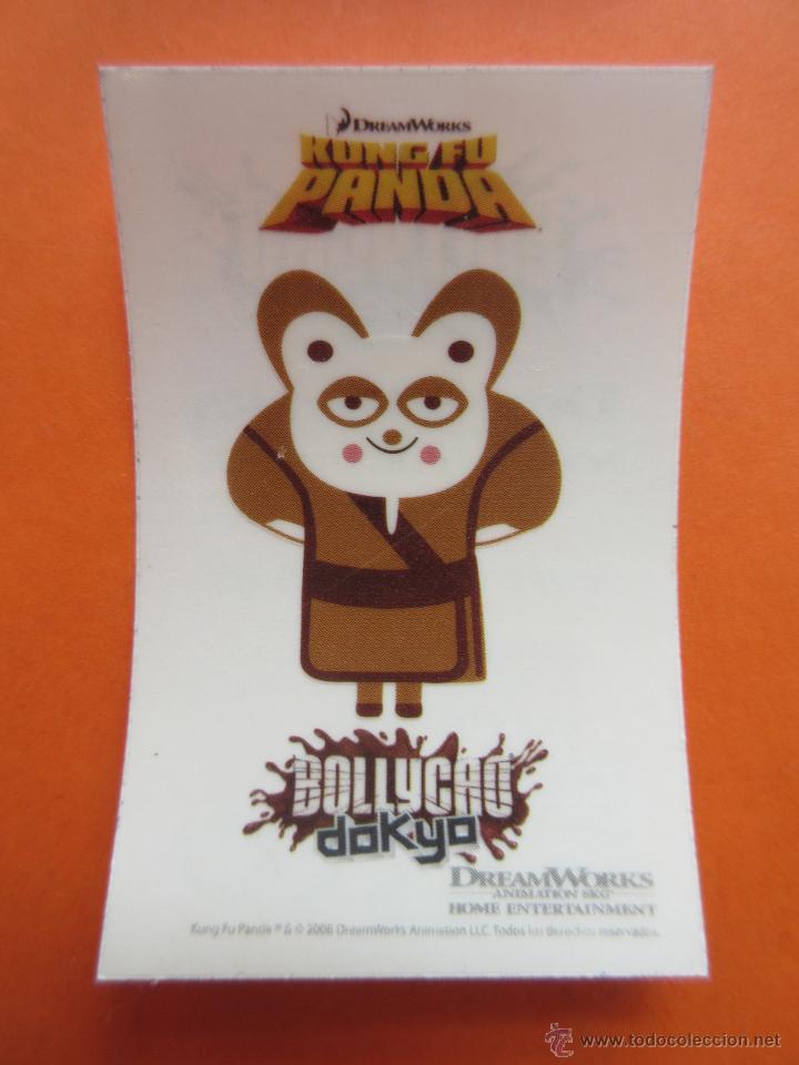 Coleccionismo Cromos antiguos: BOLLYCAO DOKYO KUNG FU PANDA NO DESPEGADO