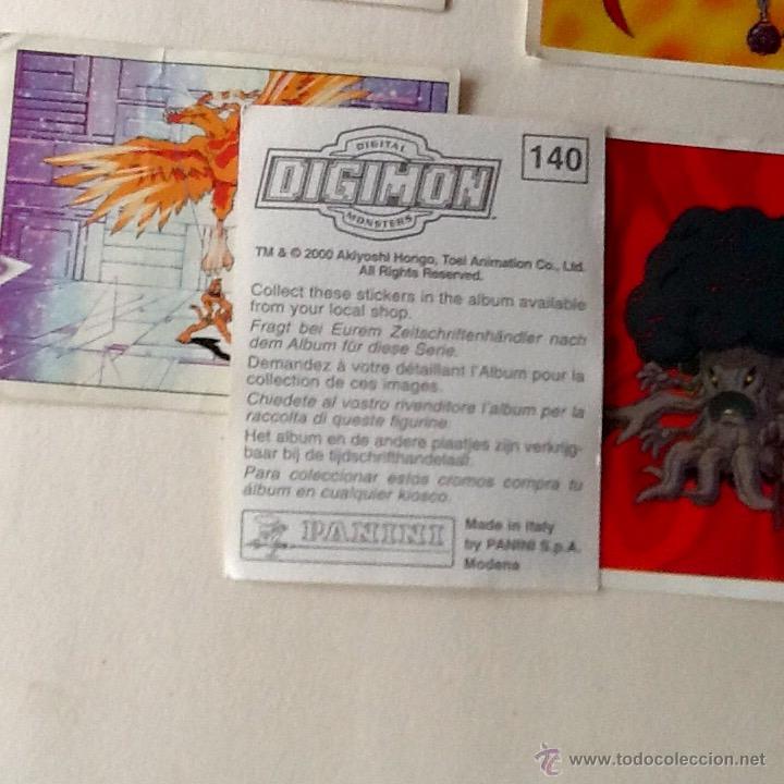 Coleccionismo cromos antiguos: CROMOS DE DIGIMON. .ENVIO INCLUIDO. - Foto 2