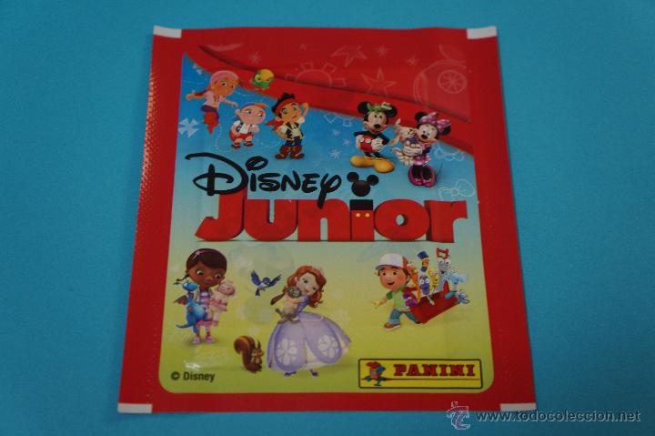 Coleccionismo cromos antiguos: SOBRE DE CROMOS SIN ABRIR DE DISNEY JUNIOR DE PANINI - Foto 1