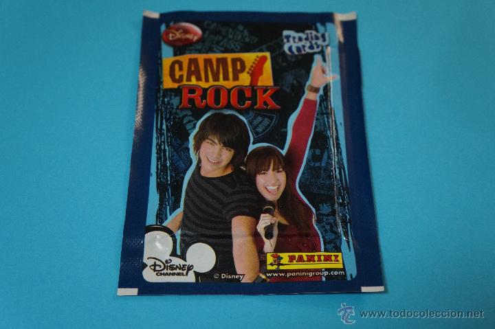 Coleccionismo cromos antiguos: SOBRE DE CROMOS SIN ABRIR DE CAMP ROCK DE PANINI - Foto 1