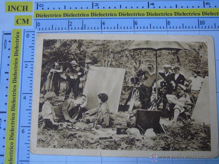 Coleccionismo cromos antiguos: ANTIGUO CROMO CROMITO DE CHOCOLATES AMATLLER. LOS ARTISTAS CINEMATOGR&Aacute;FICOS EN LA INTIMIDAD 30