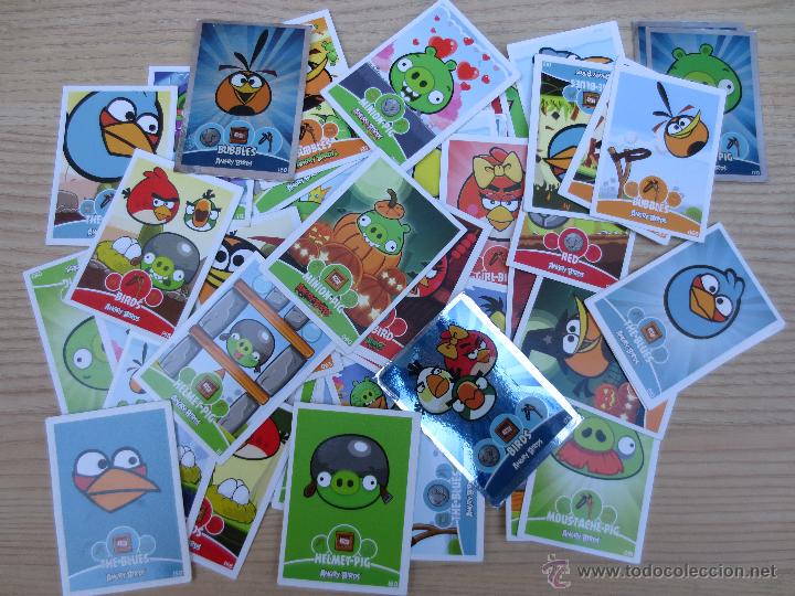 Coleccionismo cromos antiguos: 67 CARTAS ANGRY BIRDS. - Foto 1