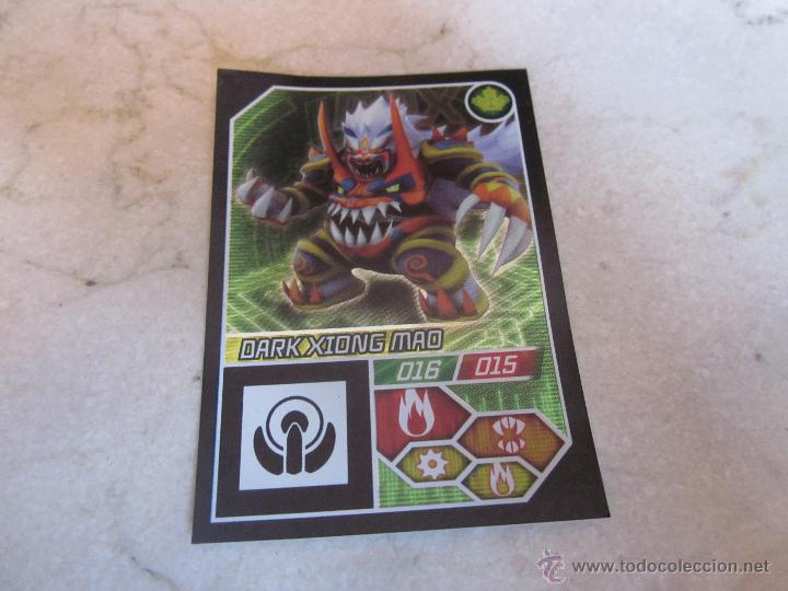 Coleccionismo cromos antiguos: CROMO INVIZIMALS EVOLUTION N&ordm; 201 - DARK XIONG MAO - Foto 1