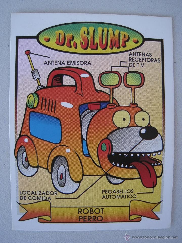 Coleccionismo cromos antiguos: CROMO - DR. SLUMP N&ordm; 65 - ROBOT PERRO. - Foto 2