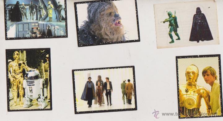 Coleccionismo cromos antiguos: CROMOS STAR WARS LOTE - Foto 1