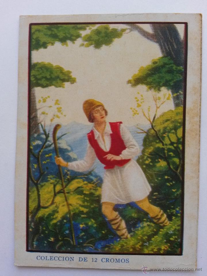 Coleccionismo cromos antiguos: Cromo de chocolate n&ordm; 8 ,la princesa aurora, bargu&ntilde;o - Foto 1