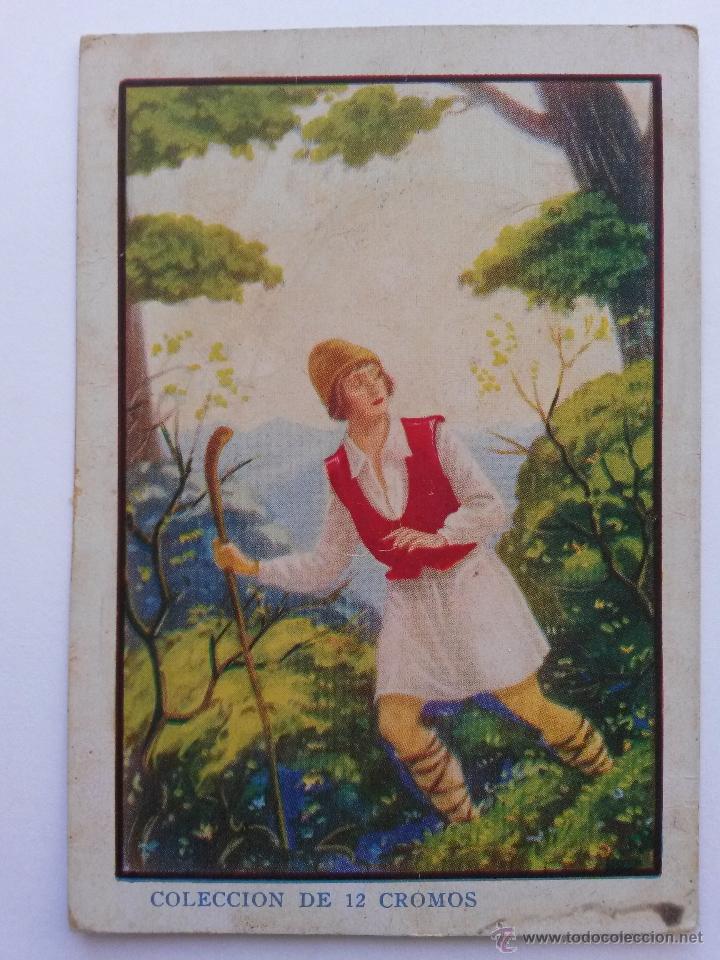 Coleccionismo cromos antiguos: Cromo de chocolate n&ordm; 8 ,la princesa aurora, bargu&ntilde;o - Foto 1